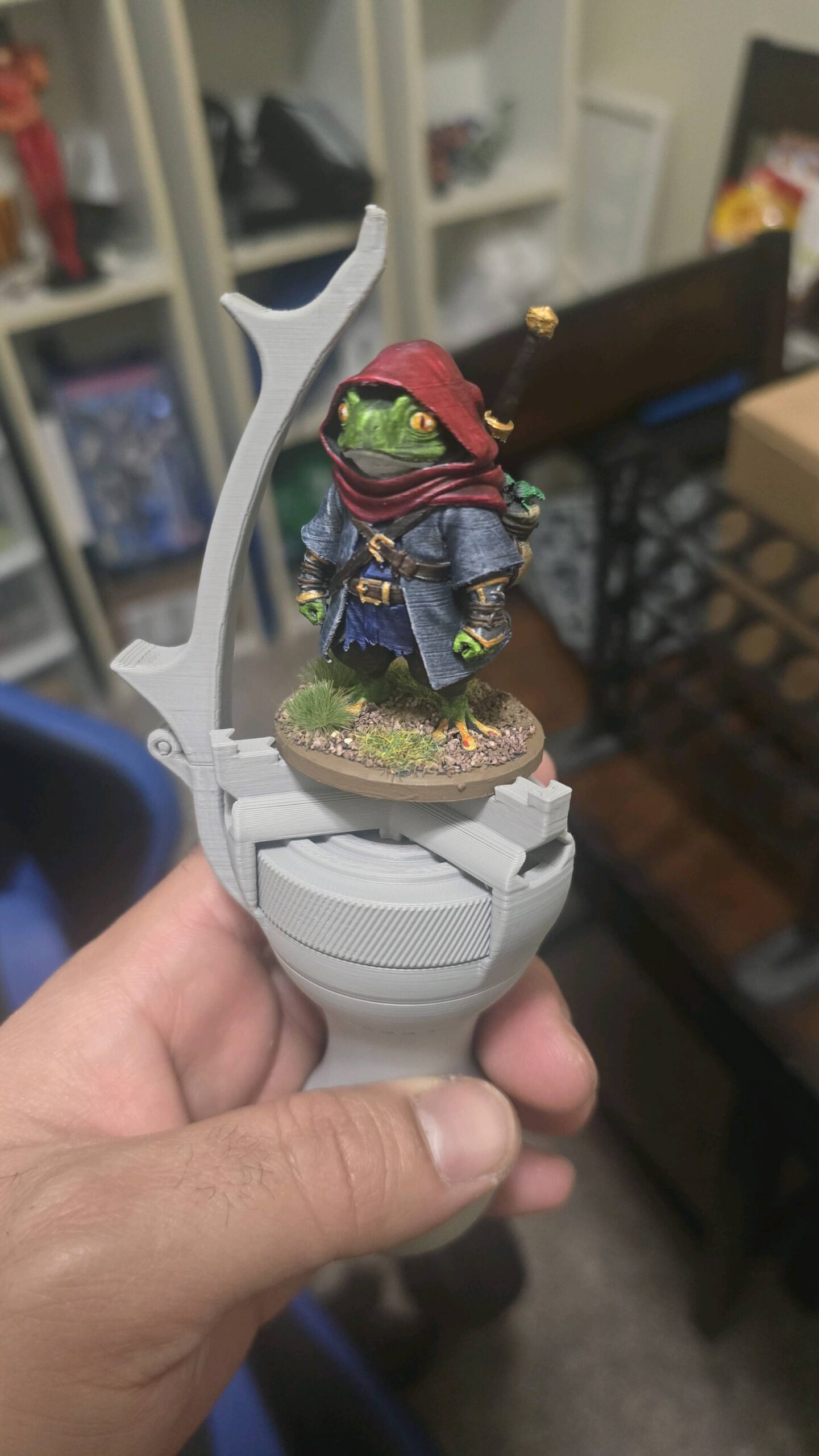 Miniature Paint Handle